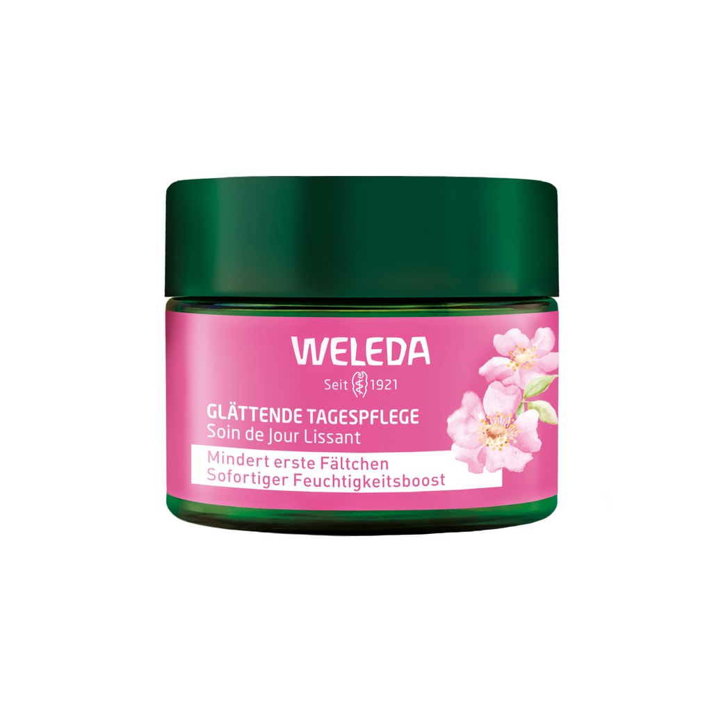 Weleda Крем для лица дневной разглаживающий Роза 40 мл