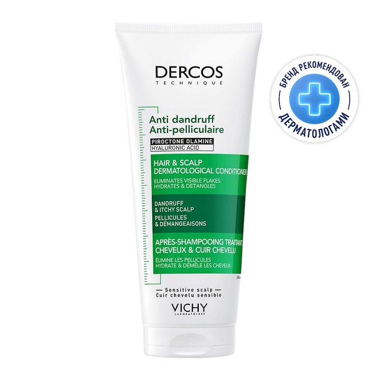 Vichy Dercos Кондиционер лля волос против перхоти 200 мл