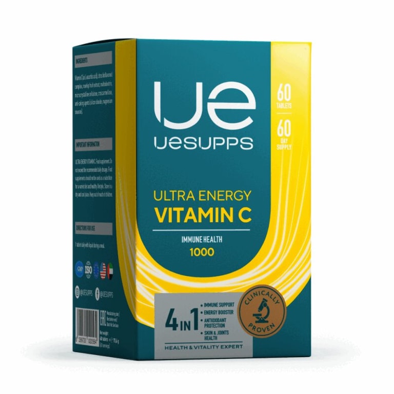 Uesupps Ultra Energy Витамин С 1000 мг таблетки 60 шт