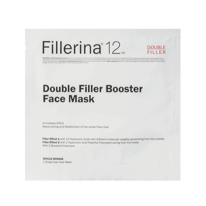 Fillerina 12HA Double Filler Booster Маска тканевая для лица 4 шт