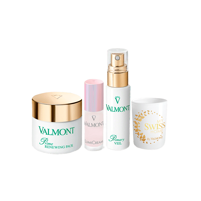 Valmont Одиссей Сияние Набор маска + крем + вуаль + свеча