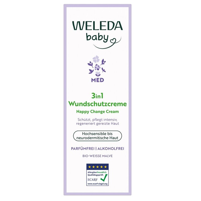Веледа Крем под подгузник для гиперчувствительной кожи с алтеем 50 мл