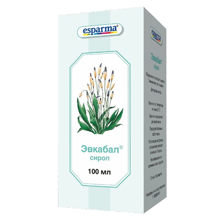 Эвкабал сироп 100 мл