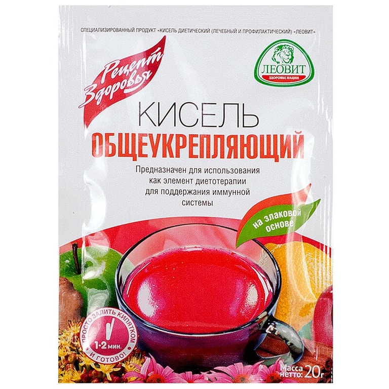 Леовит Кисель Общеукрепляющий 20 г