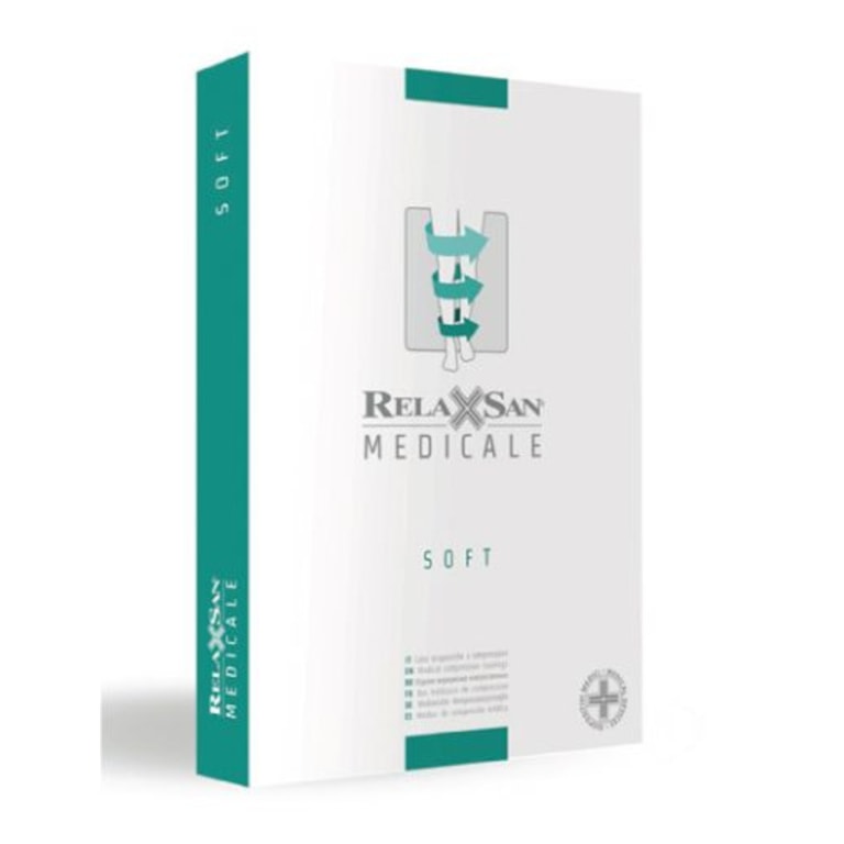 Relaxsan Medicale Чулки компрессионные Soft 2 класс компрессии размер 4 Черные