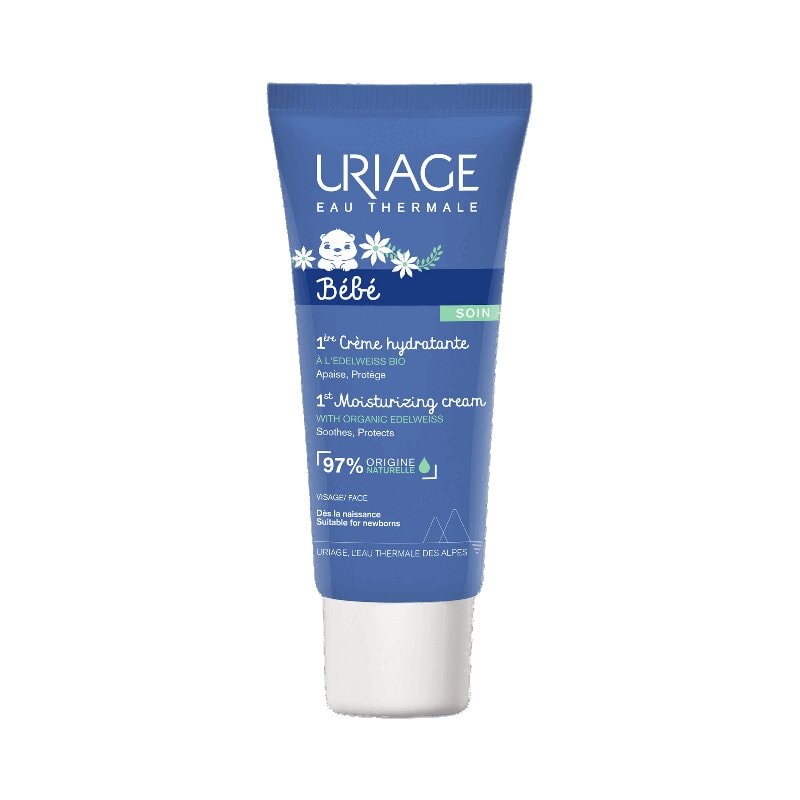 Uriage Bebe Первый крем для лица увлажняющий защитный для детей и новорожденных 40 мл