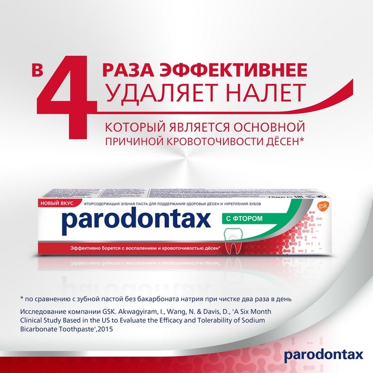 Parodontax Зубная паста с фтором 75 мл