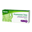 Флуконазол-Тева 150 мг капсулы 1 шт