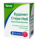 Буденит Стери-Неб 0,5 мг/мл суспензия для ингаляций 2 мл 20 шт