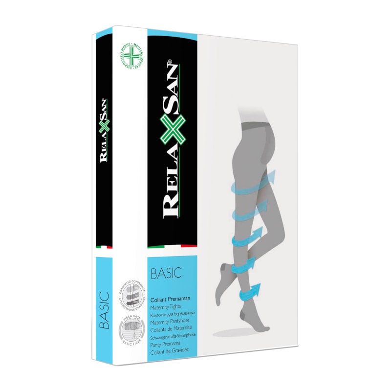 Relaxsan Maternity Колготки компрессионные для беременных 70 den размер 2 Черные