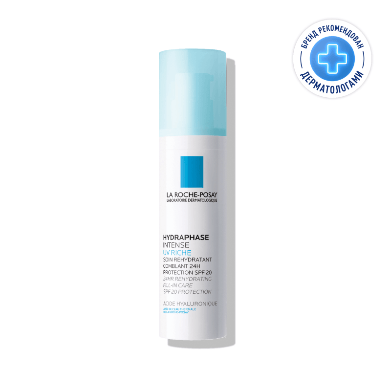La Roche-Posay Hydraphase Intense UV Riche Крем увлажняющий SPF 20 для обезвоженной кожи 50 мл