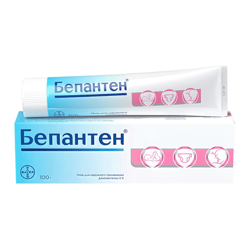 Бепантен 5% мазь для наружного применения 100 г