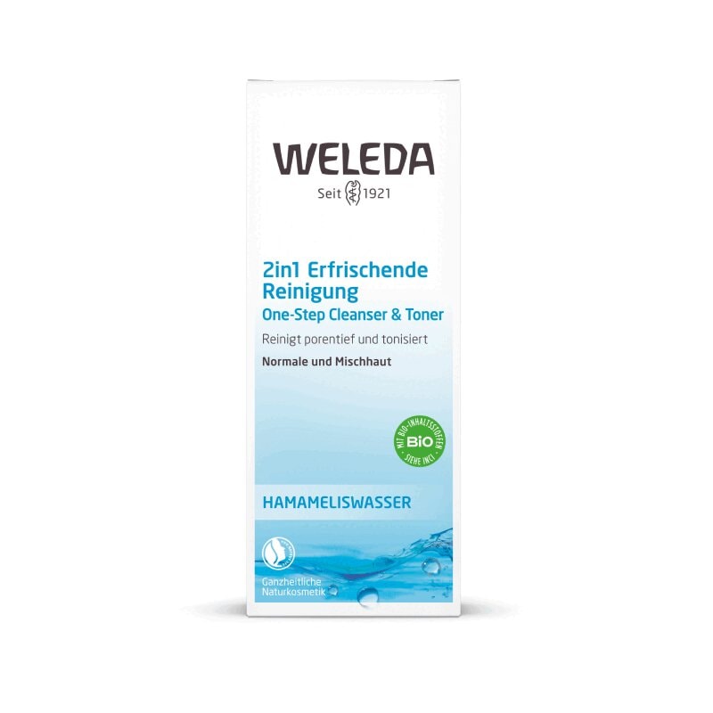 Weleda Средство для лица тонизирующее очищающее 2в1 100 мл