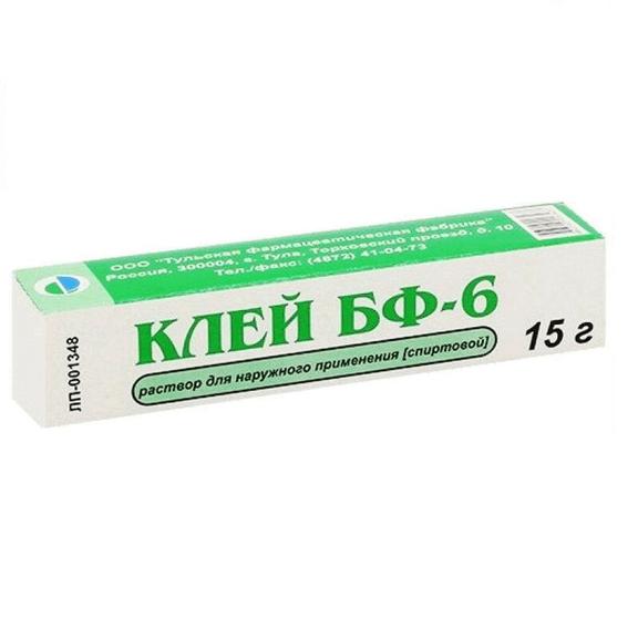 Клей БФ-6 раствор 15 г 1 шт  в Санкт-Петербургe по цене от 110 .