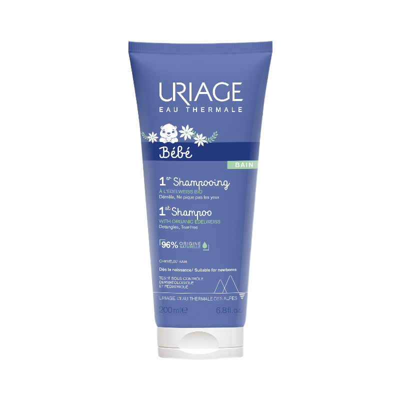 Изображение товара Uriage Bebe Первый шампунь ультрамягкий для детей и новорожденных 200 мл