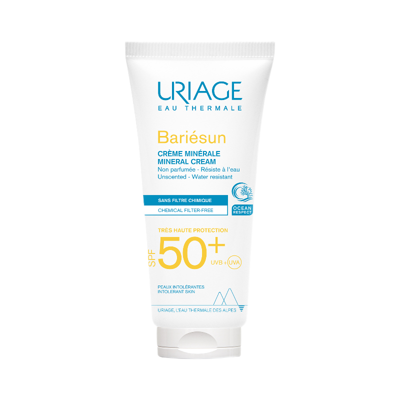 Изображение товара Uriage Bariésun Крем минеральный SPF 50+ 100 мл для защиты кожи