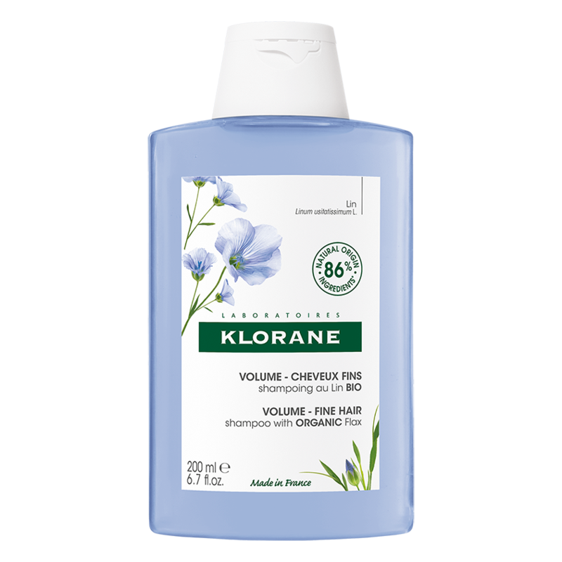 Изображение товара Клоран шампунь с экстрактом льняного волокна 200 мл для объема тонких волос