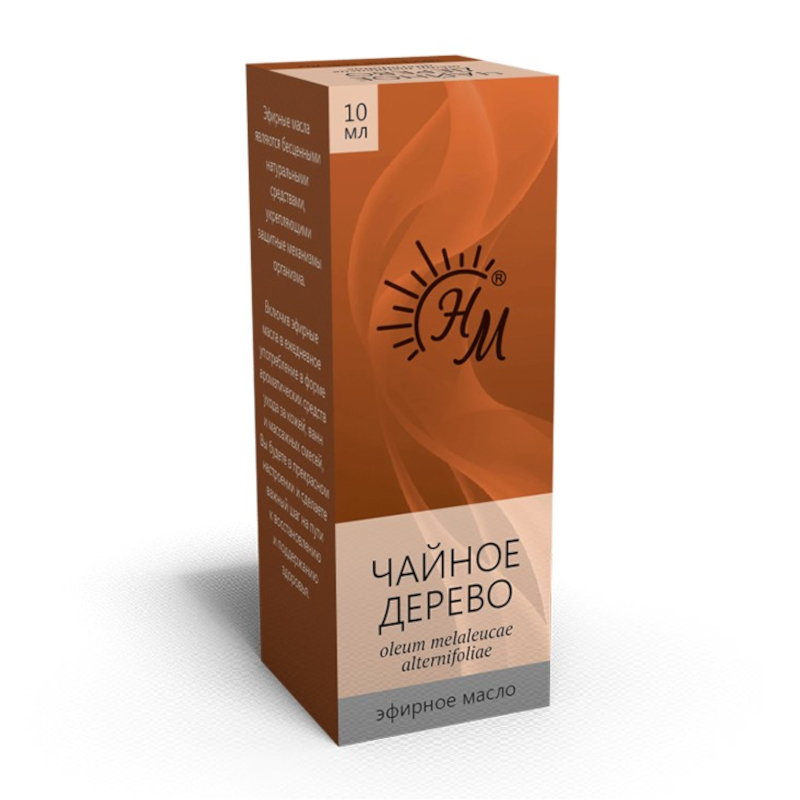 Изображение товара Эфирное масло Чайное дерево 10 мл натуральное для кожи и ароматерапии