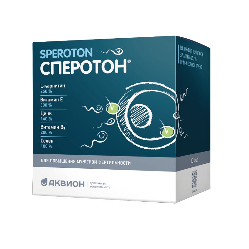 Изображение товара Сперотон порошок для восполнения дефицита витаминов и минералов 30 шт