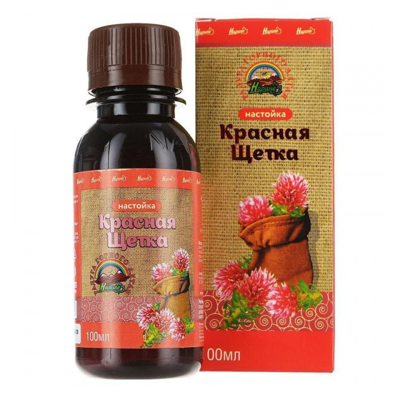 Изображение товара Красная щетка настойка 100 мл натуральное средство для ухода