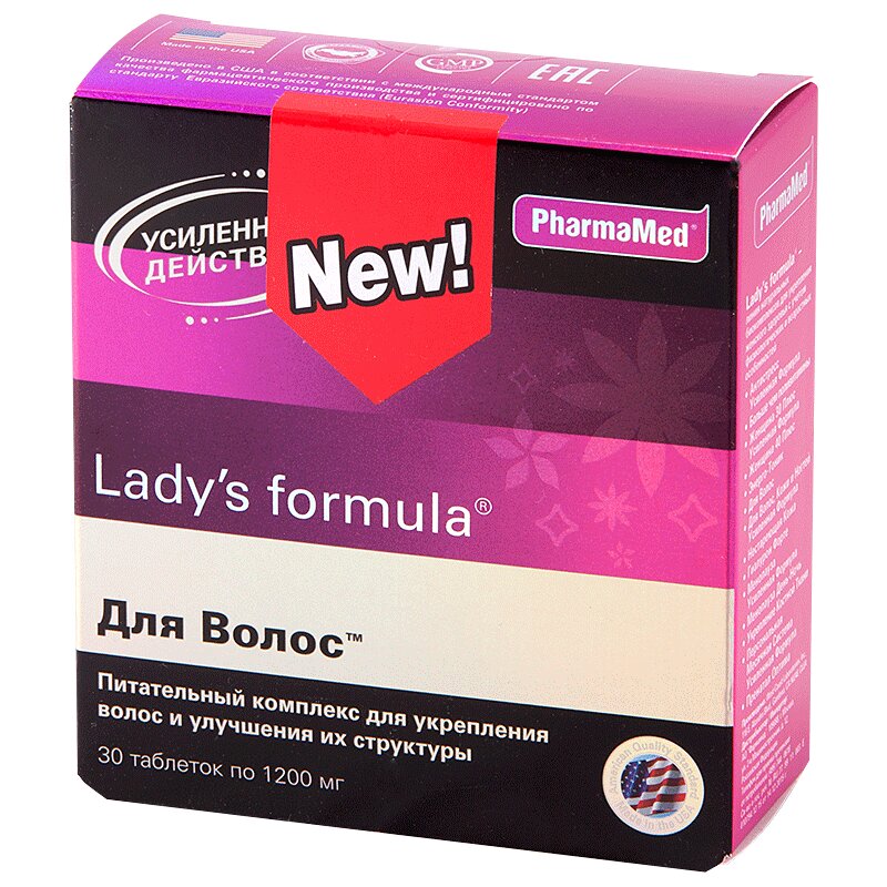 Изображение товара Lady's Formula Для Волос таблетки 30 шт укрепление роста и блеск женщин