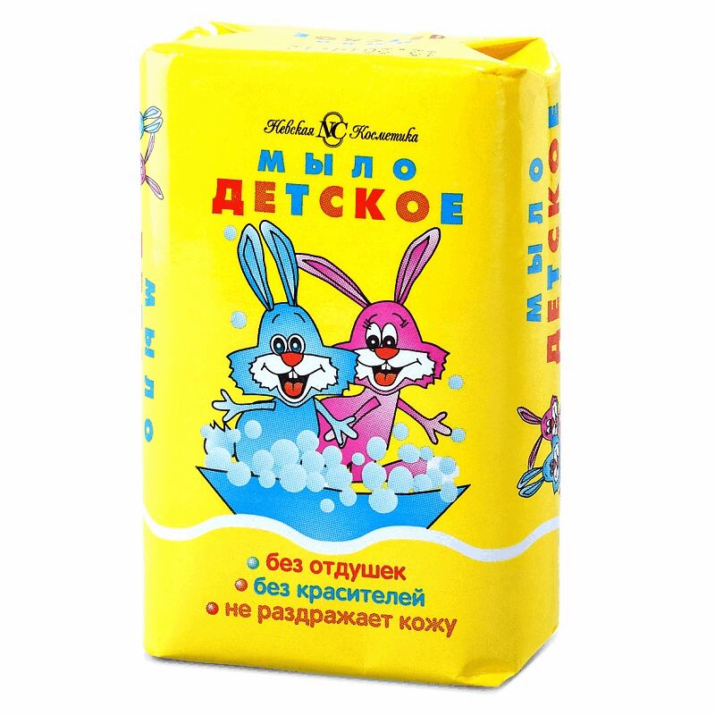 Изображение товара Невская Косметика Мыло детское без отдушек 90 г