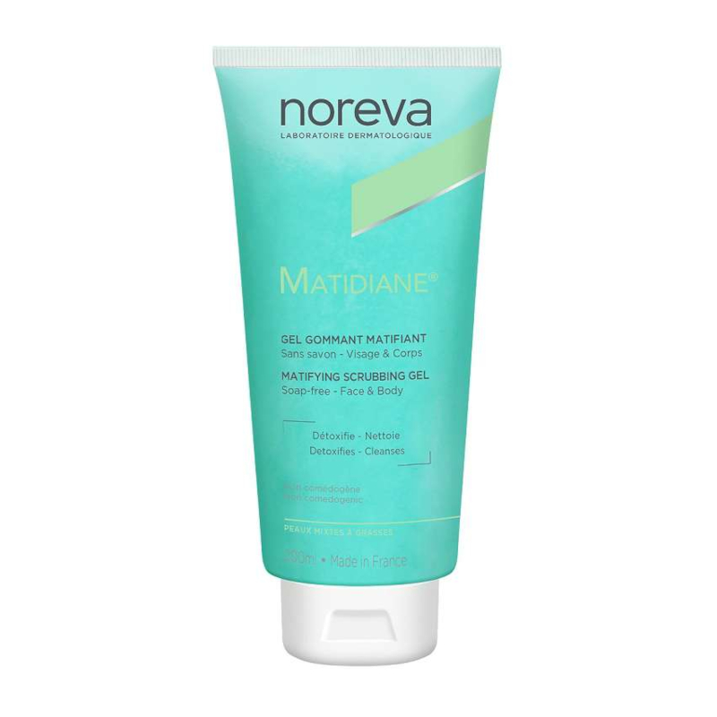 Изображение товара Noreva Matidiane Гель для лица и тела матирующий отшелушивающий 200 мл