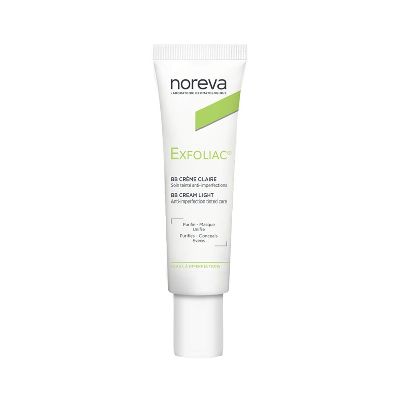 Изображение товара Noreva Exfoliac ВВ Крем тональный для проблемной кожи Светлый тон 30 мл