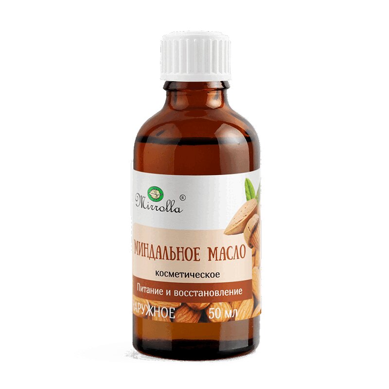 Изображение товара Масло косметическое Миндальное Mirrolla 50 мл для увлажнения кожи