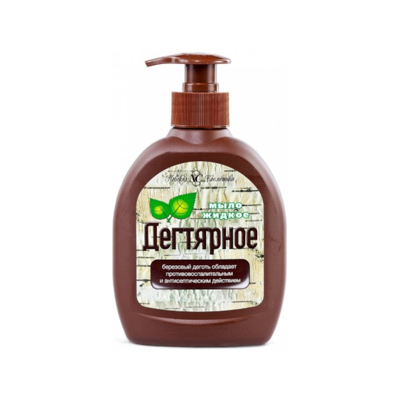 Изображение товара Жидкое дегтярное мыло Невская Косметика 300 мл натуральное очищение