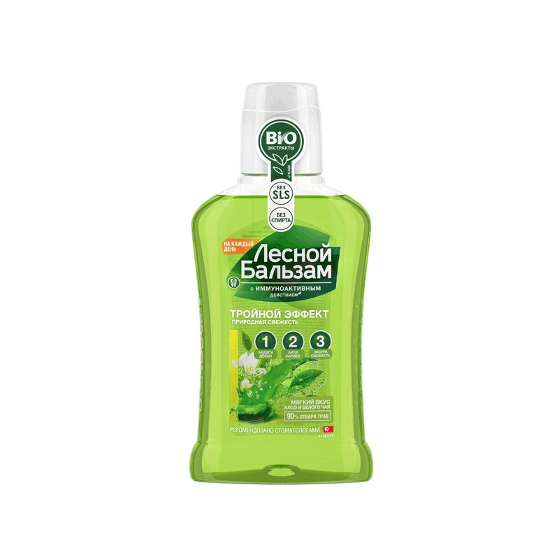 Изображение товара Лесной Бальзам Ополаскиватель для десен Природная Свежесть 250 мл