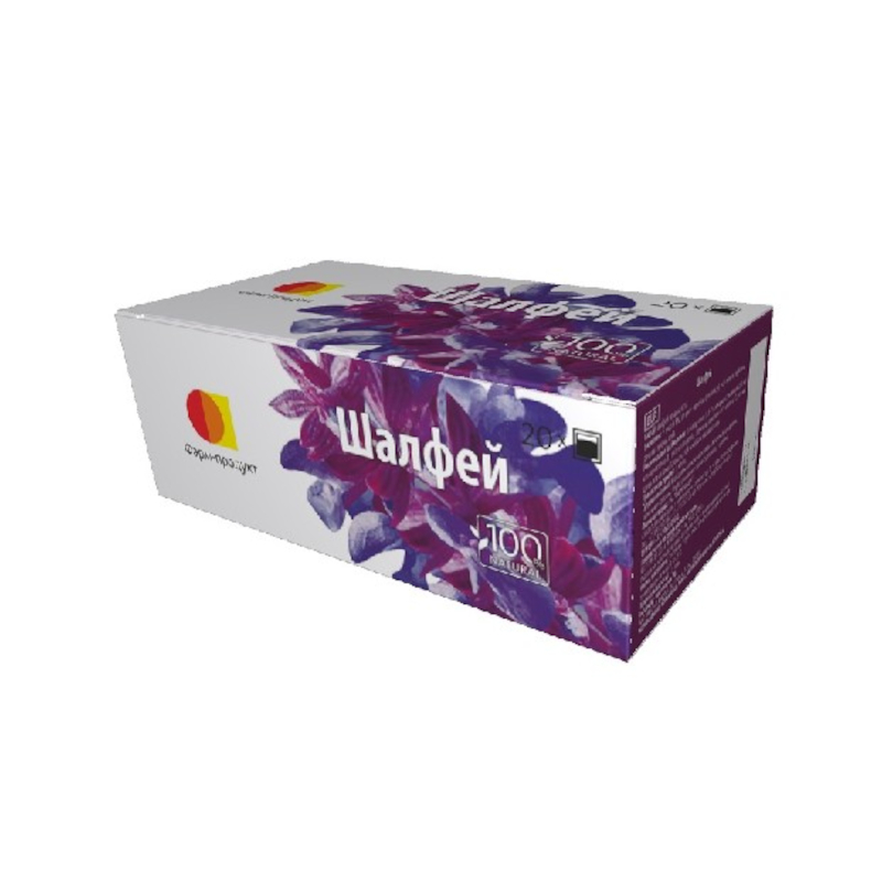 Изображение товара Шалфей листья фиточай в фильтр-пакетах 1,5 г, 20 шт