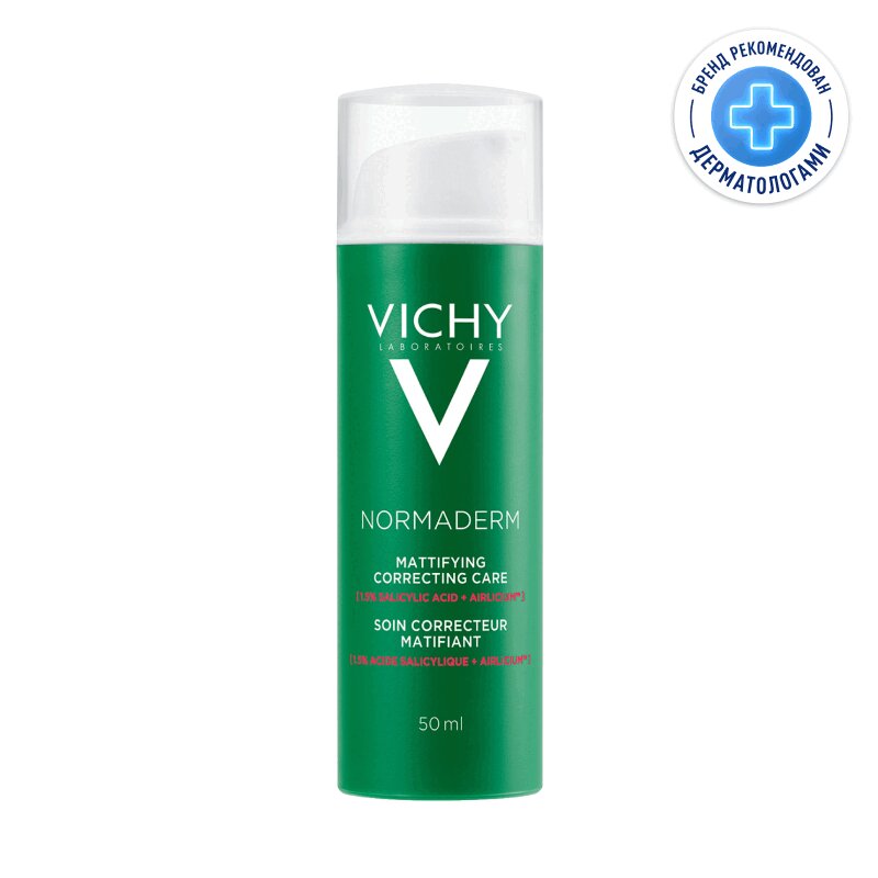 Изображение товара Vichy Normaderm Крем-уход корректирующий против несовершенств и жирного блеска 50 мл