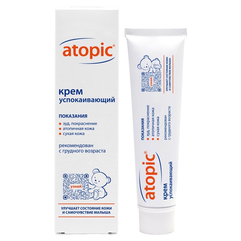 Изображение товара Atopic Крем детский успокаивающий 46 мл - уход за чувствительной кожей