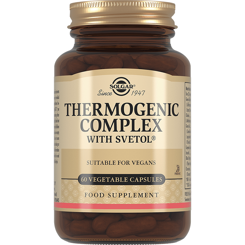 Изображение товара Solgar Термогенный комплекс со светолом капсулы 60 шт - поддержка обмена веществ и энергии