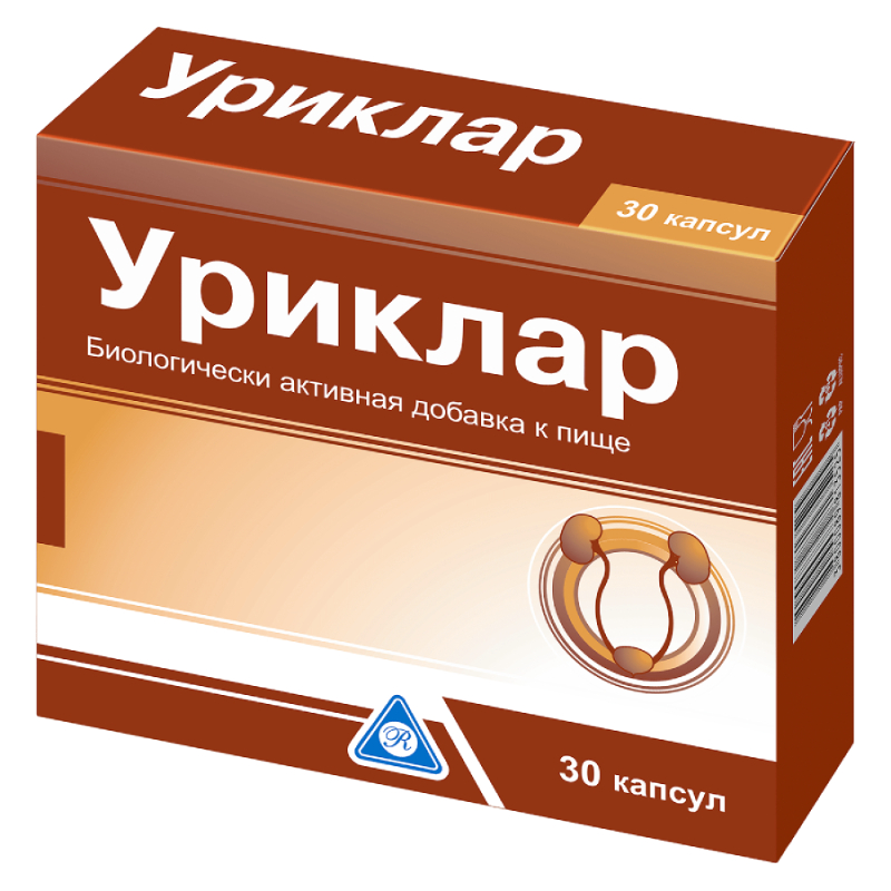 Изображение товара Уриклар капсулы 30 шт - натуральный комплекс для поддержки здоровья организма