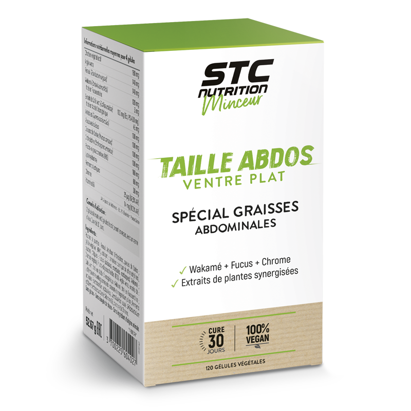 Изображение товара STC Nutrition Талия Пресс Плоский Живот капсулы 120 шт для контроля веса и формирования плоского жи