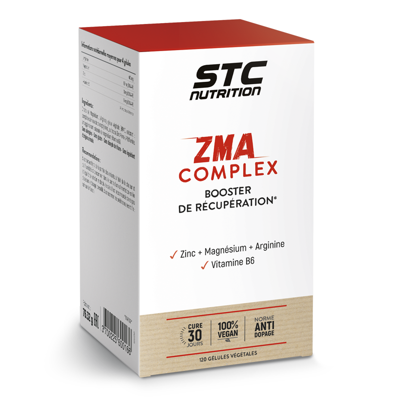 Изображение товара STC Nutrition ZMA Комплекс капсул для поддержки восстановления и уровня тестостерона 120 шт