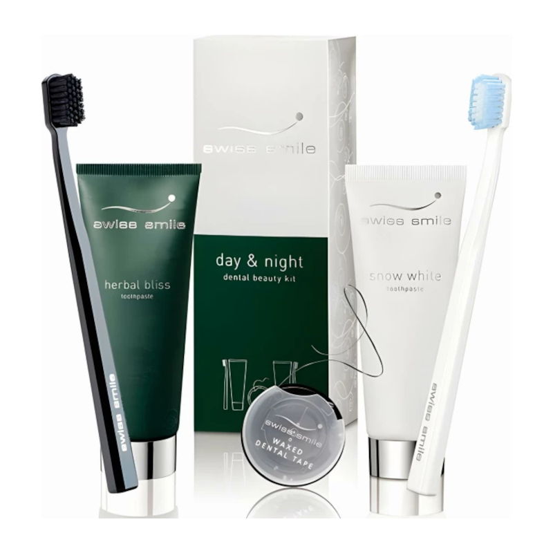 Изображение товара Набор для восстановления и отбеливания зубов Swiss Smile День и Ночь