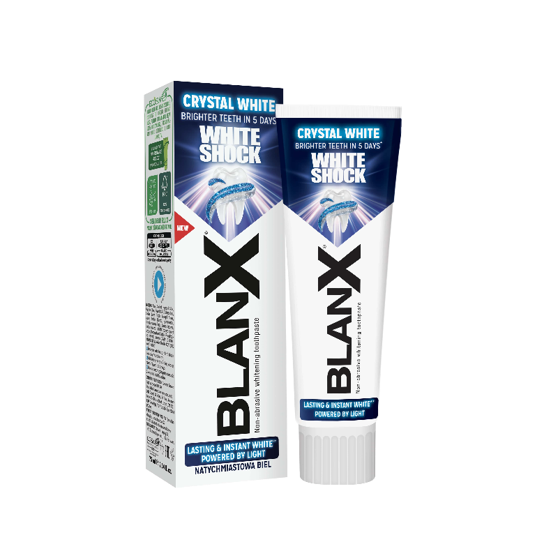 Изображение товара BlanX White Shock Зубная паста отбеливающая 75 мл