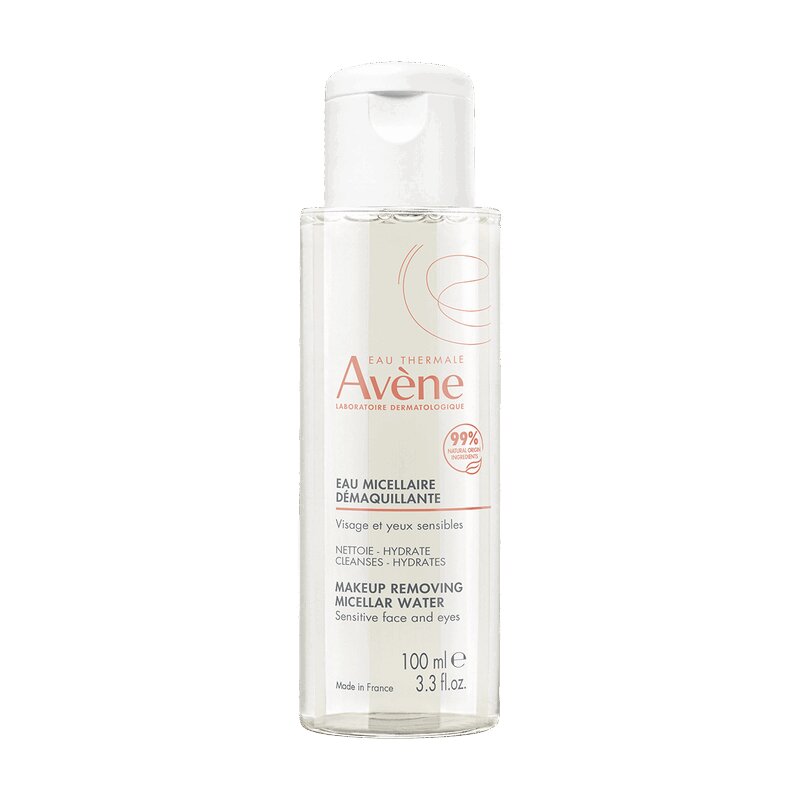 Изображение товара Мицеллярный лосьон Avene для чувствительной кожи 100 мл - очищение и снятие макияжа без раздражения