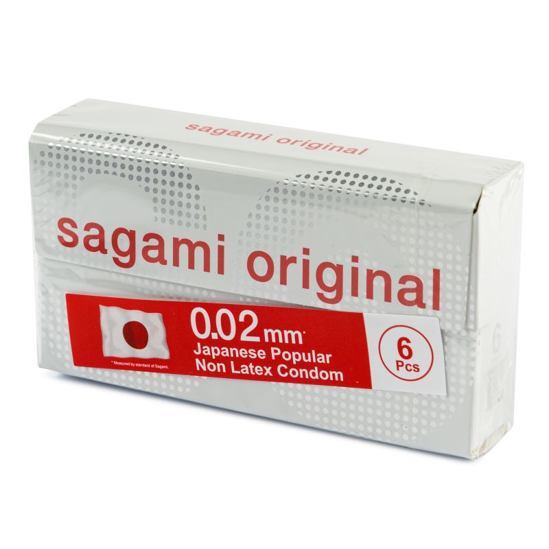 Изображение товара Sagami Original 0,02 полиуретановые презервативы 6 шт высокая защита и комфорт