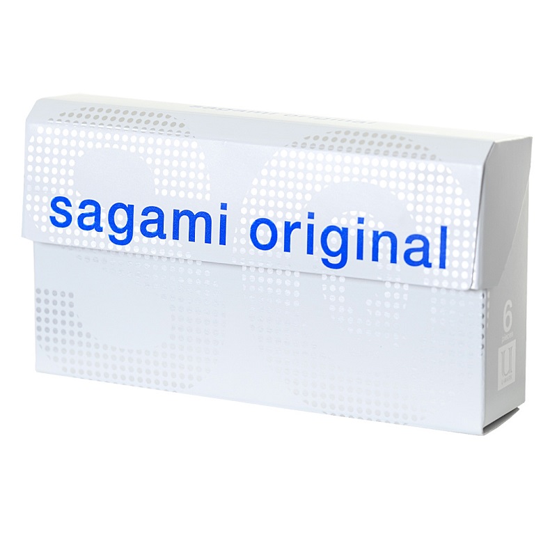 Изображение товара Ультратонкие полиуретановые презервативы Sagami Original Quick 6 шт для быстрого надевания