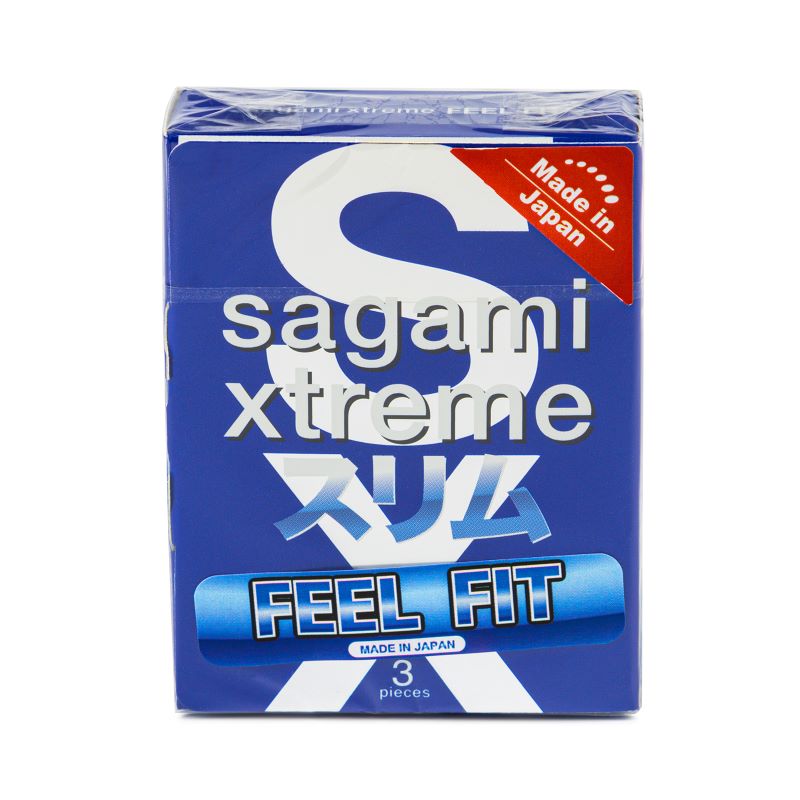 Изображение товара Плотнооблегающие презервативы Sagami Xtreme Feel Fit 3 шт Япония