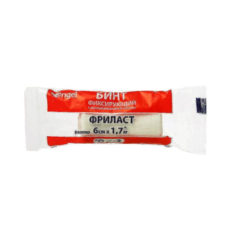 Изображение товара Фиксирующий бинт Фриласт 6 см х 1,7 м