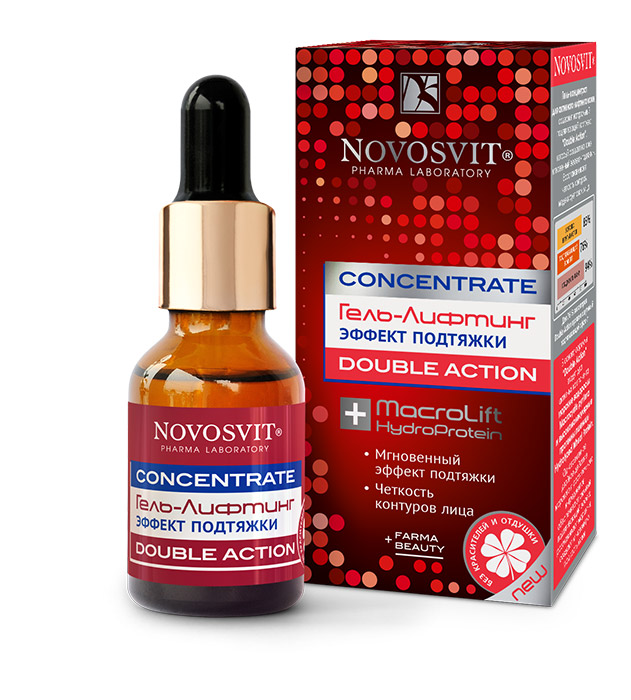 Изображение товара Косметика Гель-лифтинг Novosvit Гель-лифтинг для лица 25 мл