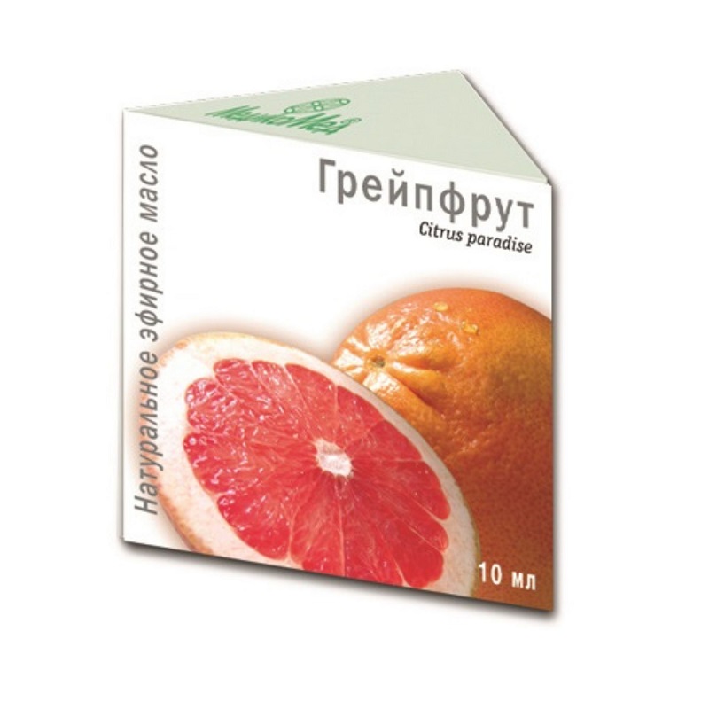 Изображение товара Эфирное масло Грейпфрут Медикомед 10 мл для ароматерапии и ухода за кожей