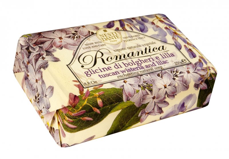 Изображение товара Nesti Dante Romantica Мыло парфюмированное Тосканская глициния и Сирень 250 г