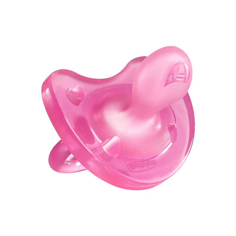 Изображение товара Чикко PhysioForma Soft Пустышка силиконовая 0+ Розовая Италия