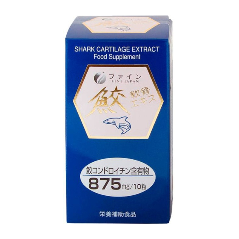 Изображение товара Fine Japan Акулий хрящ таблетки 520 шт для здоровья суставов